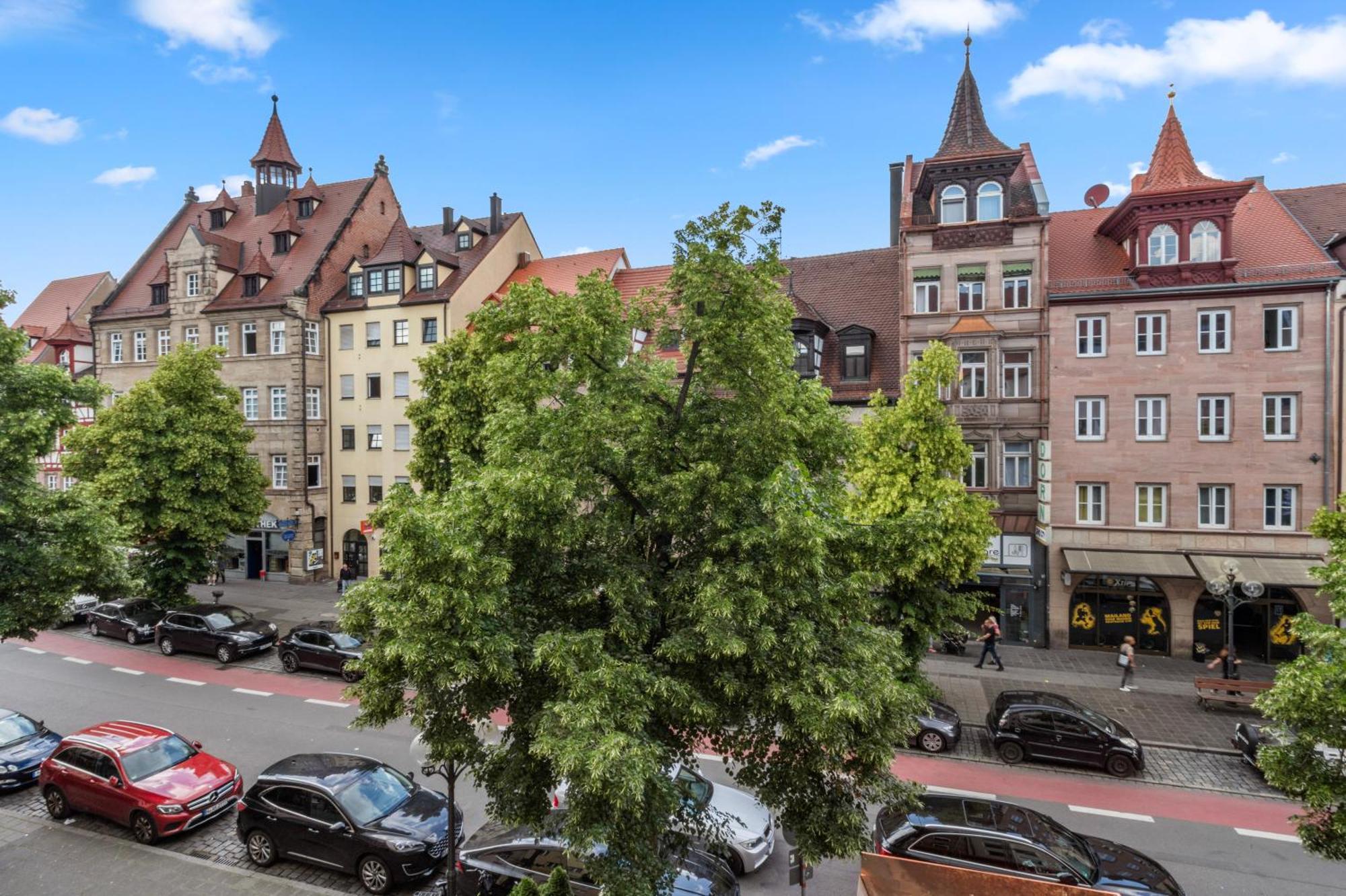 Altstadt - Exklusive 3-zi-wohnung Mit 90 Qm Und Grossem Balkon * Nürnberg